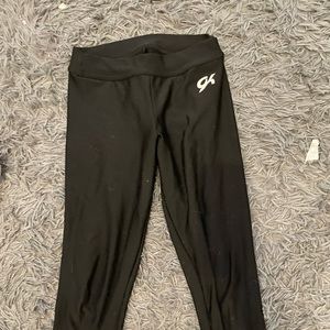Fleece lined cropped legging